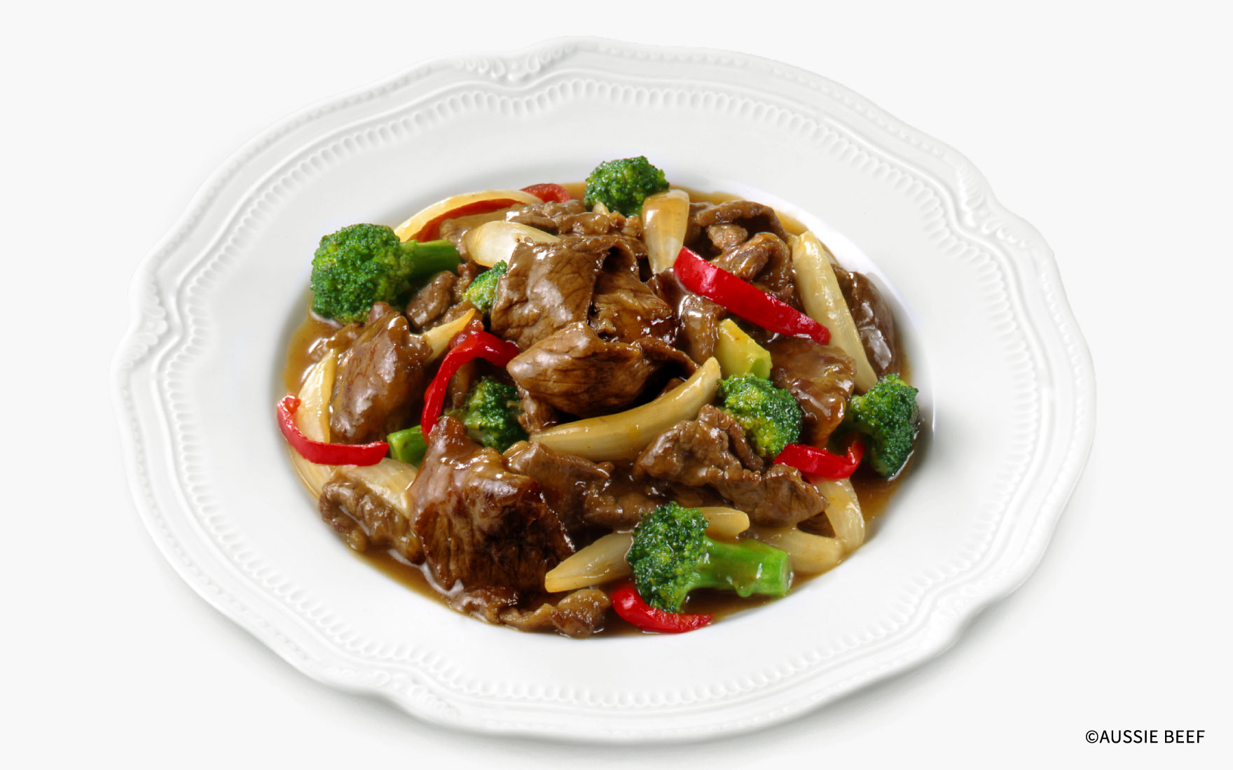 牛肉とブロッコリーの中華炒め