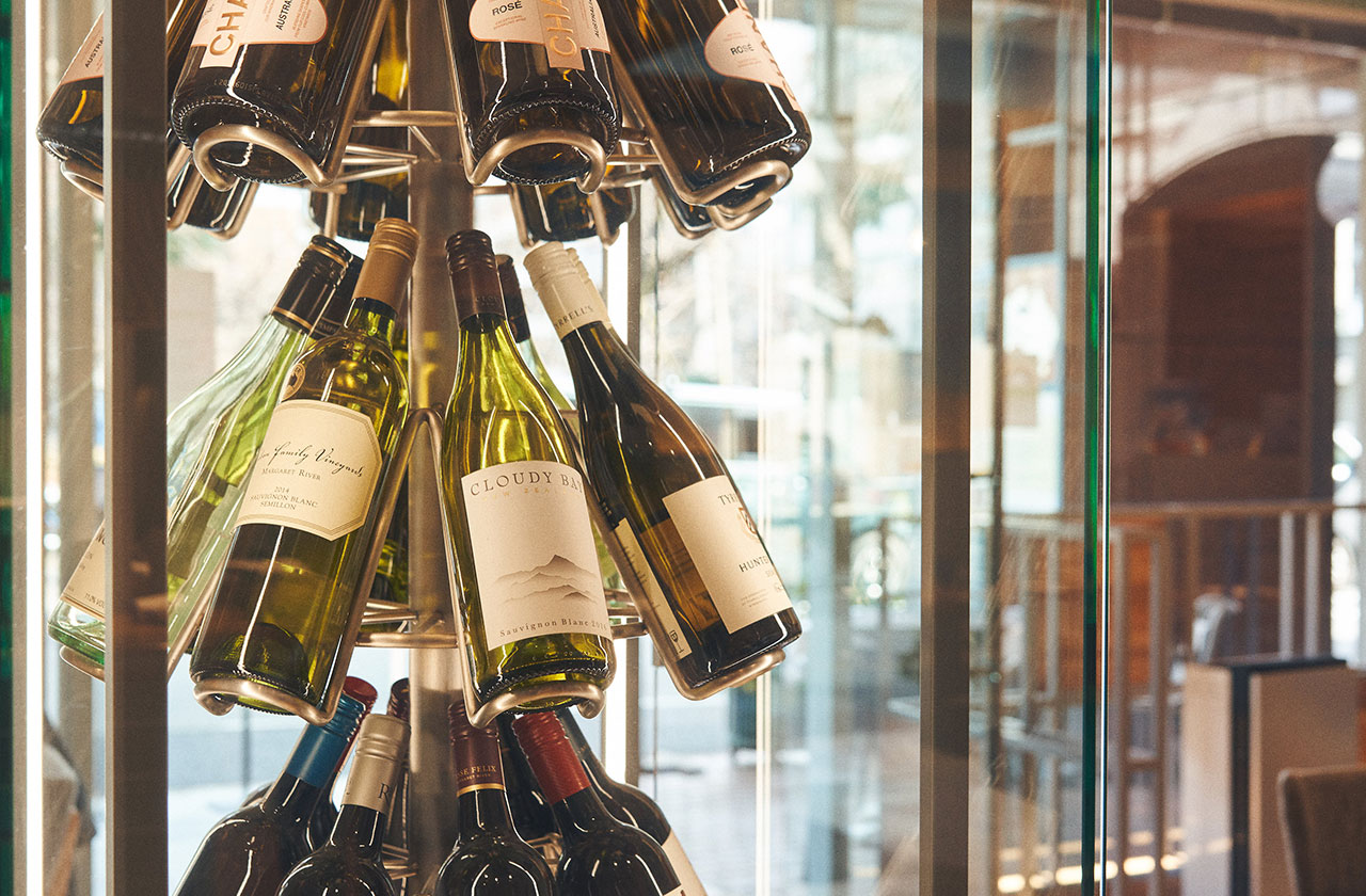 64 Barrack st.では、マーガレット・リバーのワイナリーなど、西オーストラリアのワインもあるが、全体のリストとしては、オーストラリア全土のワインを幅広く取り揃えている。