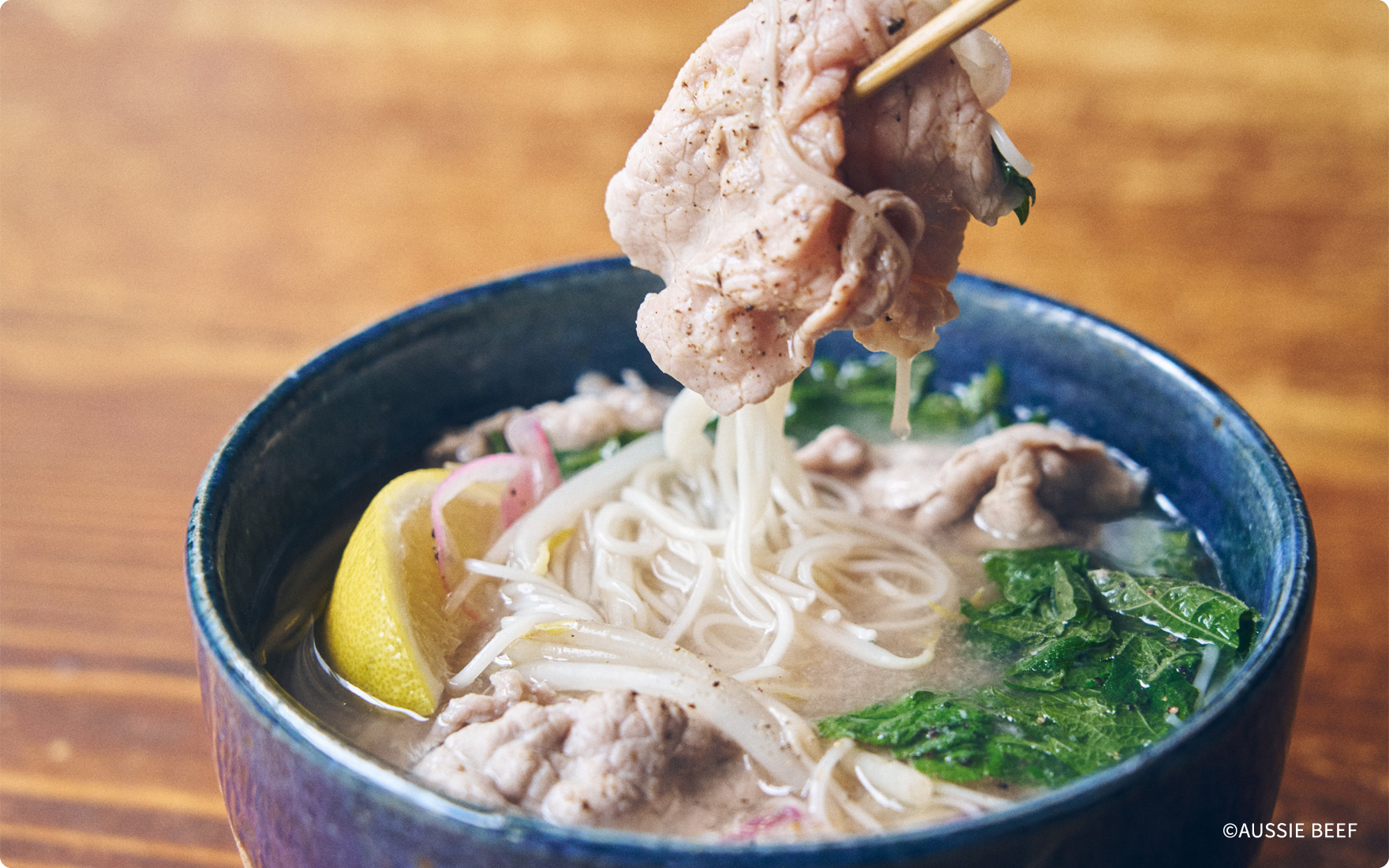 牛肉のフォー風そうめん