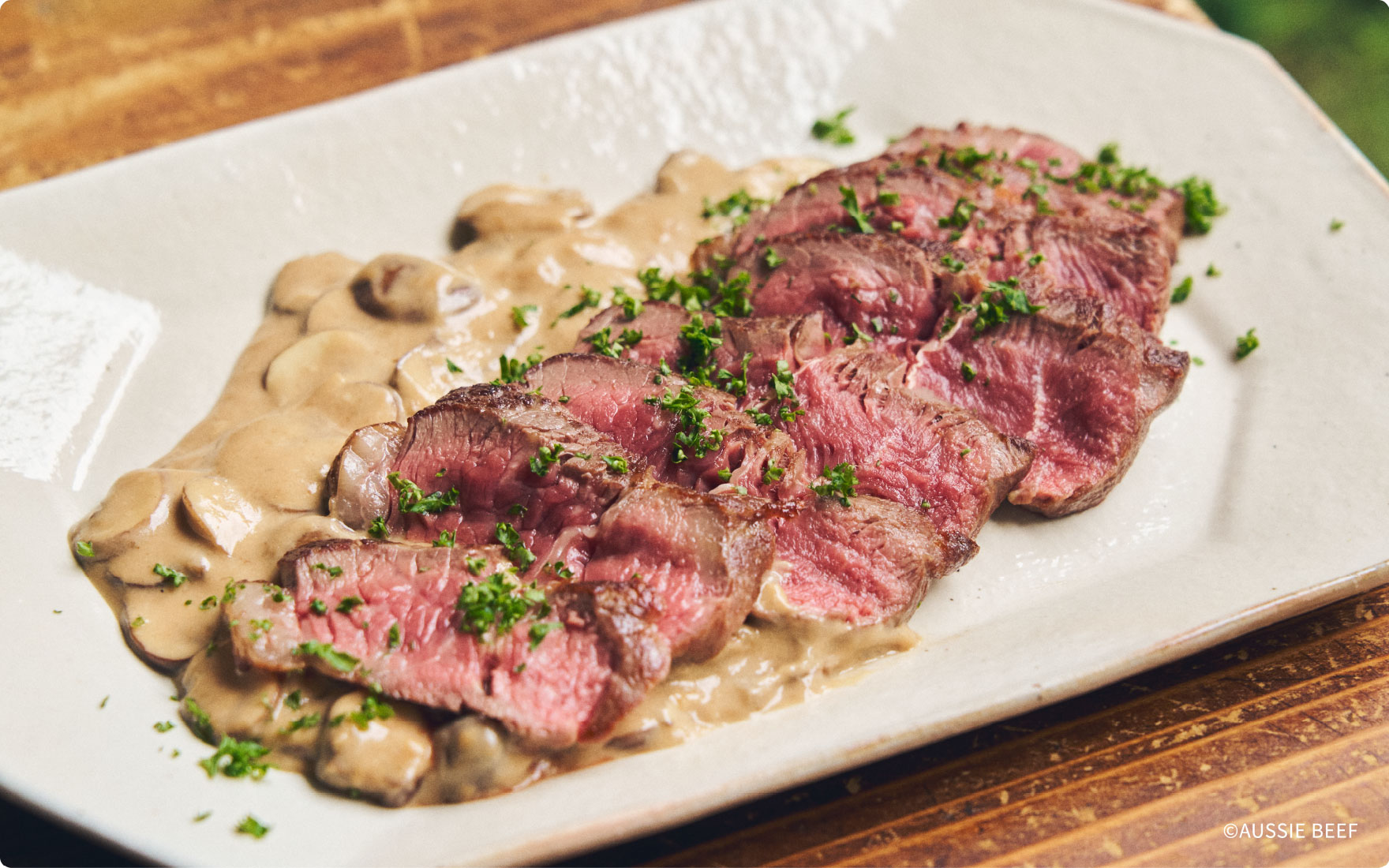 ステーキ 「ウしポン」ソース