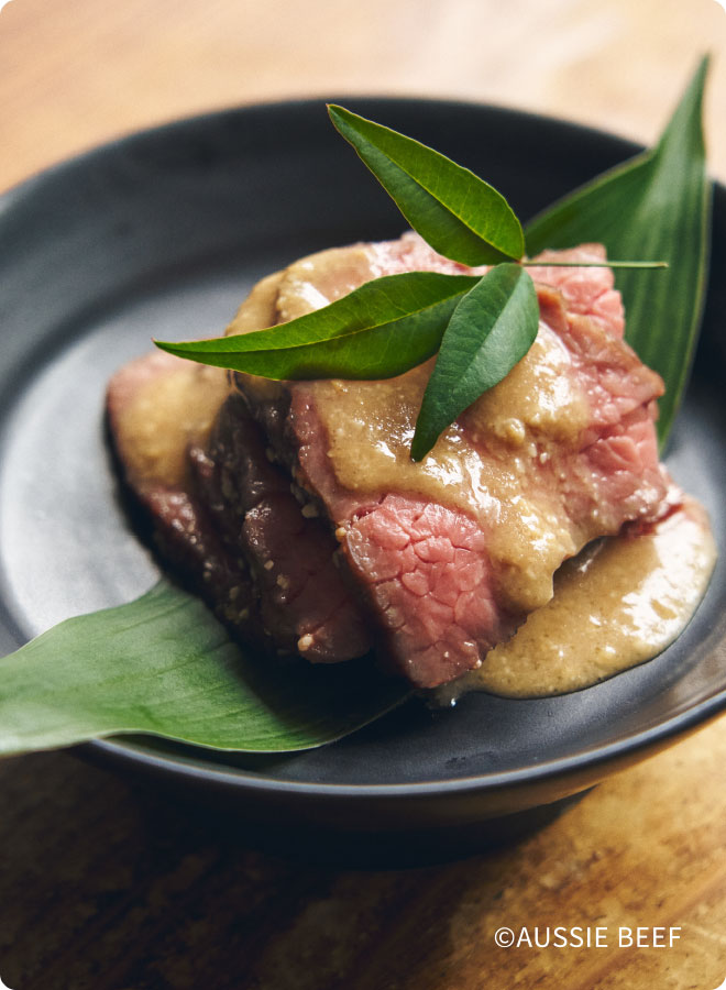 味噌ローストビーフ